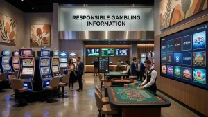 Casino game lobby concept with slot reels, live table cards and multiple provider tiles